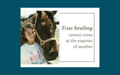 True Healing Cannot Happen at the Expense of Another
