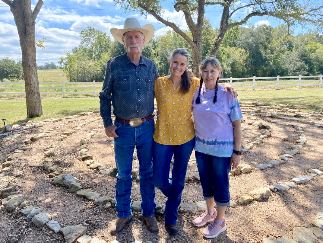 Tim, Bettina, Mary 2 Sacred Landscapes Conference